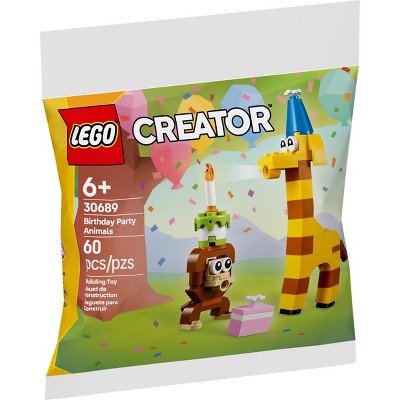 LOT OF 30!!! LEGO Creator Birthday Party Animals Building Kit 30689