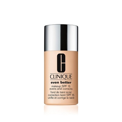Clinique Even Better Makeup Broad Spectrum SPF 15 Foundation - CN 40 Cream Chamois - 1 fl oz - Ulta Beauty: Liquid, Medium Coverage, Finish