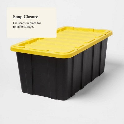 38gal Heavy Duty Storage Tote - Brightroom (LOCAL PICKUP ONLY)