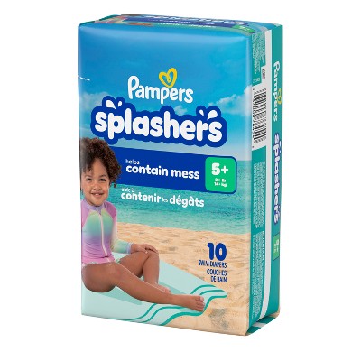 Pampers Splashers Disposable Swim Diapers Convenience Pack - Size 5 - 10ct