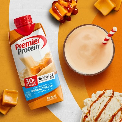 Premier Protein Nutritional Shake - Caramel - 11 fl oz/4pk
