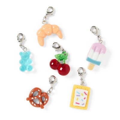 6ct Food Icon Charms - Mondo Llama