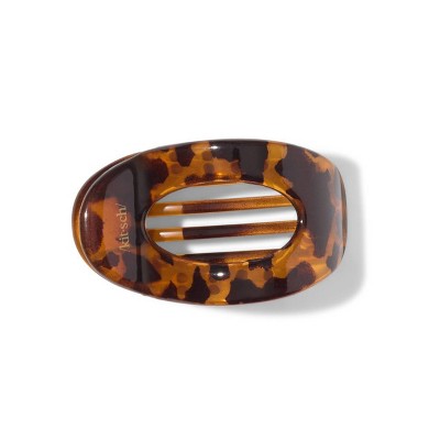 Kitsch-Mass Medium Flat Cloud Hair Claw Clip - Tortoise