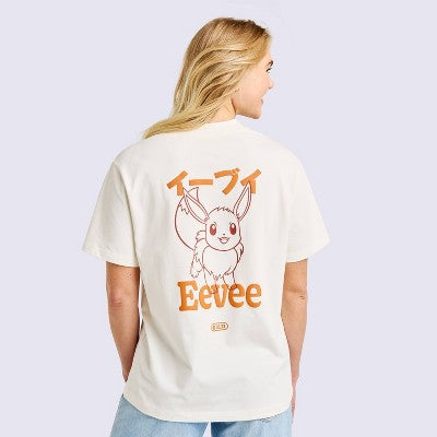 Adult Eevee Print Crewneck T-Shirt - Pokemon x Target M