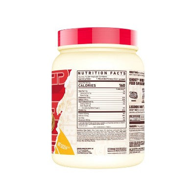 GHOST Whey Protein Powder - Nutter Butter - 15 Servings