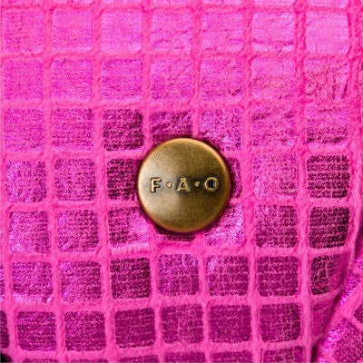 FAO Schwarz Toy Plush Purse Disco Ball - Pink