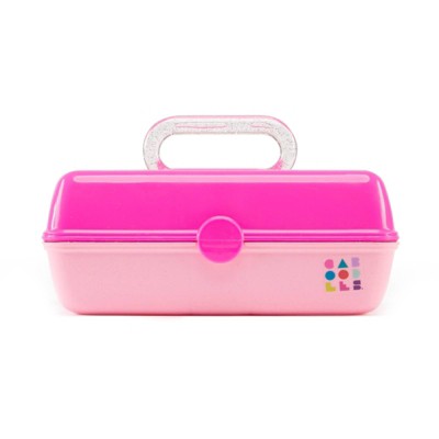 Caboodles Pretty In Petite Makeup Organizer - Hot Pink On Rose