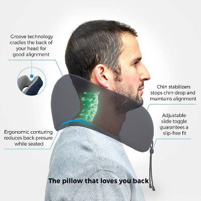 Travelon Transit Premium Neck Pillow - Navy