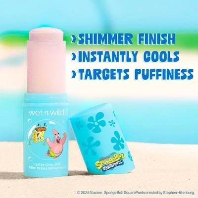 Wet n Wild SpongeBob Cooling Body Glitter Stick - 0.45oz