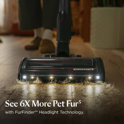 BISSELL PowerClean DualBrush Cordless Stick Vacuum 4196T Pet Hair Pick-Up Black (LOCAL PICKUP ONLY)