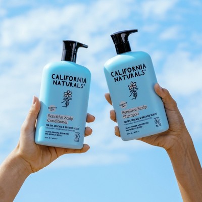 California Naturals Sensitive Scalp Shampoo - 16.5 fl oz: Paraben-Free, Sulfate-Free, Vegan, Contains Aloe