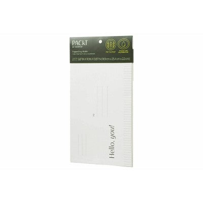 Scotch 2pk Packt Mailer White: Self-Adhesive Padded Envelopes for Mailing, 11" x 6", Paper Material