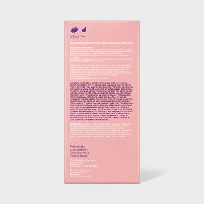 Body Wax Strips + Wipes - 30ct - up&up