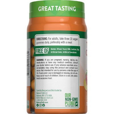 Nature's Truth Turmeric & Ginger Vegan Gummies - 70ct