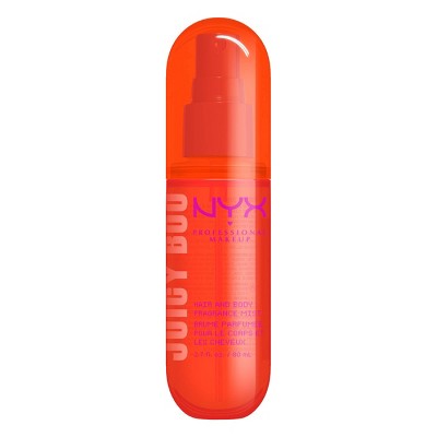 NYX Professional Makeup Hair & Body Fragrance Mist Spray - Juicy Boo - 2.7 fl oz