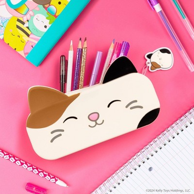 Cam Squishmallows Silicone Pencil Pouch with Charm Pull