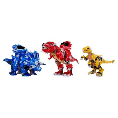 Armorsaurs Armor-Up Dinosaur Cobalt Figure with 7 Removable Armor Pieces
