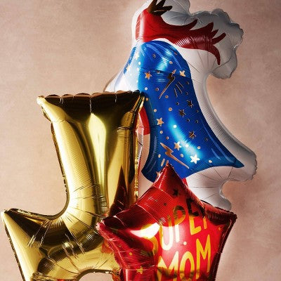 Rifle Paper Co. 3ct Super Mom Mother's Day Foil Balloon Bundle