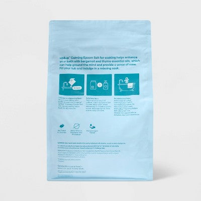 Calming Epsom Bath Salt - Fresh Citrus & Cedarwood - 48oz - up&up: Paraben-Free, Normal Skin, Bag, Salts