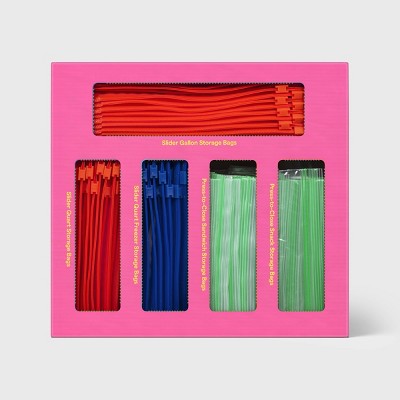 Slider and Press to Close Variety Pack Food Storage Bags - 325ct - up&up