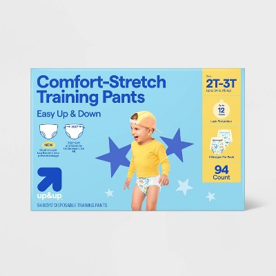 Boys' Disposable Training Pants - 2T-3T - 94ct - up&up