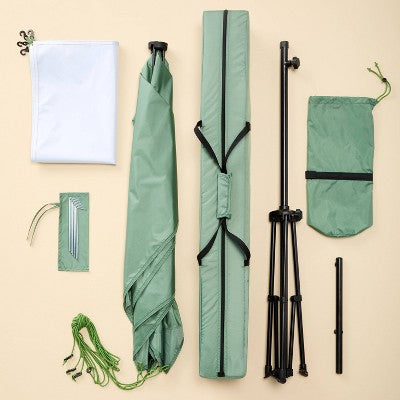 84" Tripod Manual Projector Screen 1.39:1 Green - Hearth & Hand with Magnolia