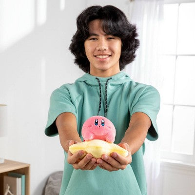 Nintendo Club Mocchi Mocchi Junior 6" Plush - Kirby Warpstar