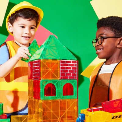 MAGNA-TILES Builder XL Trucks