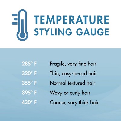 BaBylissPRO Nano Titanium Extended Barrel Curling Iron - Blue - 1"