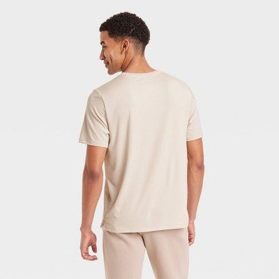 Men's Short Sleeve Performance T-Shirt - All In Motion Light Gray S