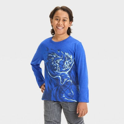 Boys' Dragon Graphic T-Shirt - Cat & Jack Blue L