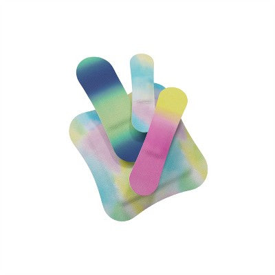 Welly Kid's Flex Fabric Bandages - Colorwash Tie Dye - 48ct