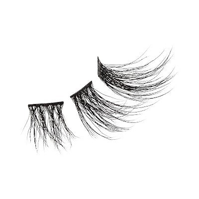 Falscara Multipack Lash Extensions - Faux Mink Wisps Lash Clusters - 24ct