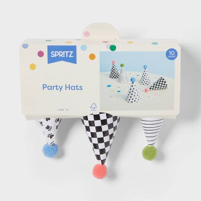 Dog and Cat Party Hats 10ct - Spritz