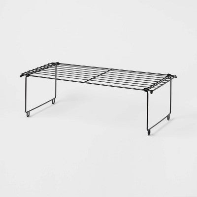 Stackable Single Shoe Rack Black - Brightroom (LOCAL PICKUP ONLY)
