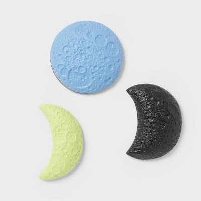 3pc Resin Moon Kids' Wall Decor Set - Pillowfort (LOCAL PICKUP ONLY)