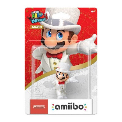 Nintendo Super Mario Odyssey amiibo Figure - Mario Wedding Outfit