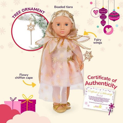 Our Generation Crystal Limited-Edition 18" Holiday Collectible Doll
