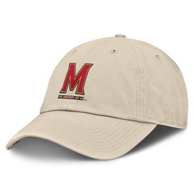 NCAA Maryland Terrapins Khaki Tonal Relaxed Fit Adjustable Hat
