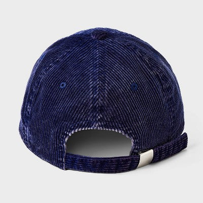Girls' "26" Corduroy Baseball Hat - art class Navy