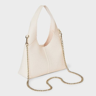 Mini Slouchy Chain Handbag - Universal Thread Off-white