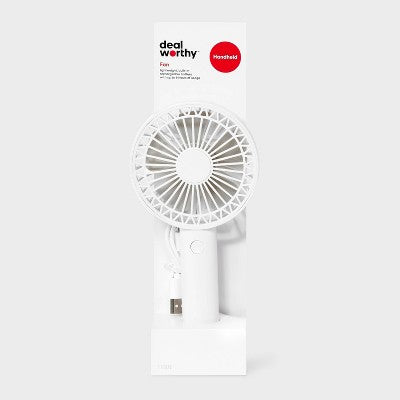 Personal Fan White - Dealworthy