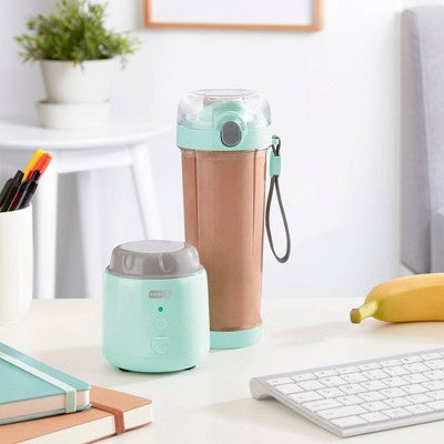 Dash 16oz Personal Portable USB-C Blender - Aqua Blue