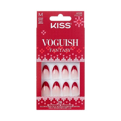 Kiss Nails Voguish Fantasy Fake Nails - Little Elves - 33ct