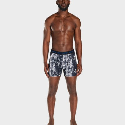 Pair of Thieves Men's Super Fit Boxer Briefs 2pk Black/Abstract M