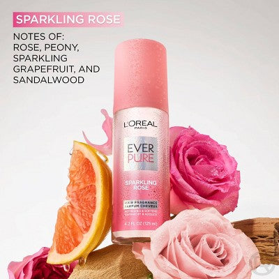 L'Oreal Paris EverPure Hair Fragrance - Sparkling Rose - 4.2 fl oz