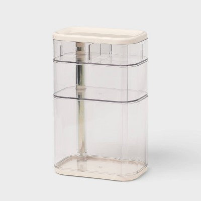 Rotating Cosmetic Vanity Makeup Organizer Cream - Brightroom