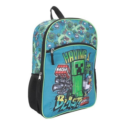 Minecraft 16" backpack - Green