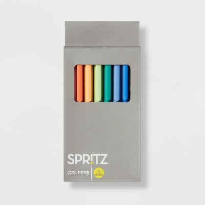 8pk Colored Gel Pens - Spritz