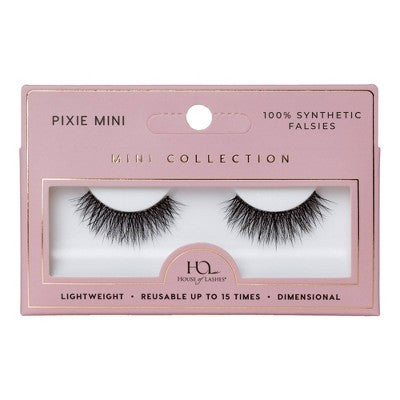 House of Lashes Pixie Mini Soft Volume 100% Cruelty-Free Faux Mink Fibers False Eyelashes - 1pr